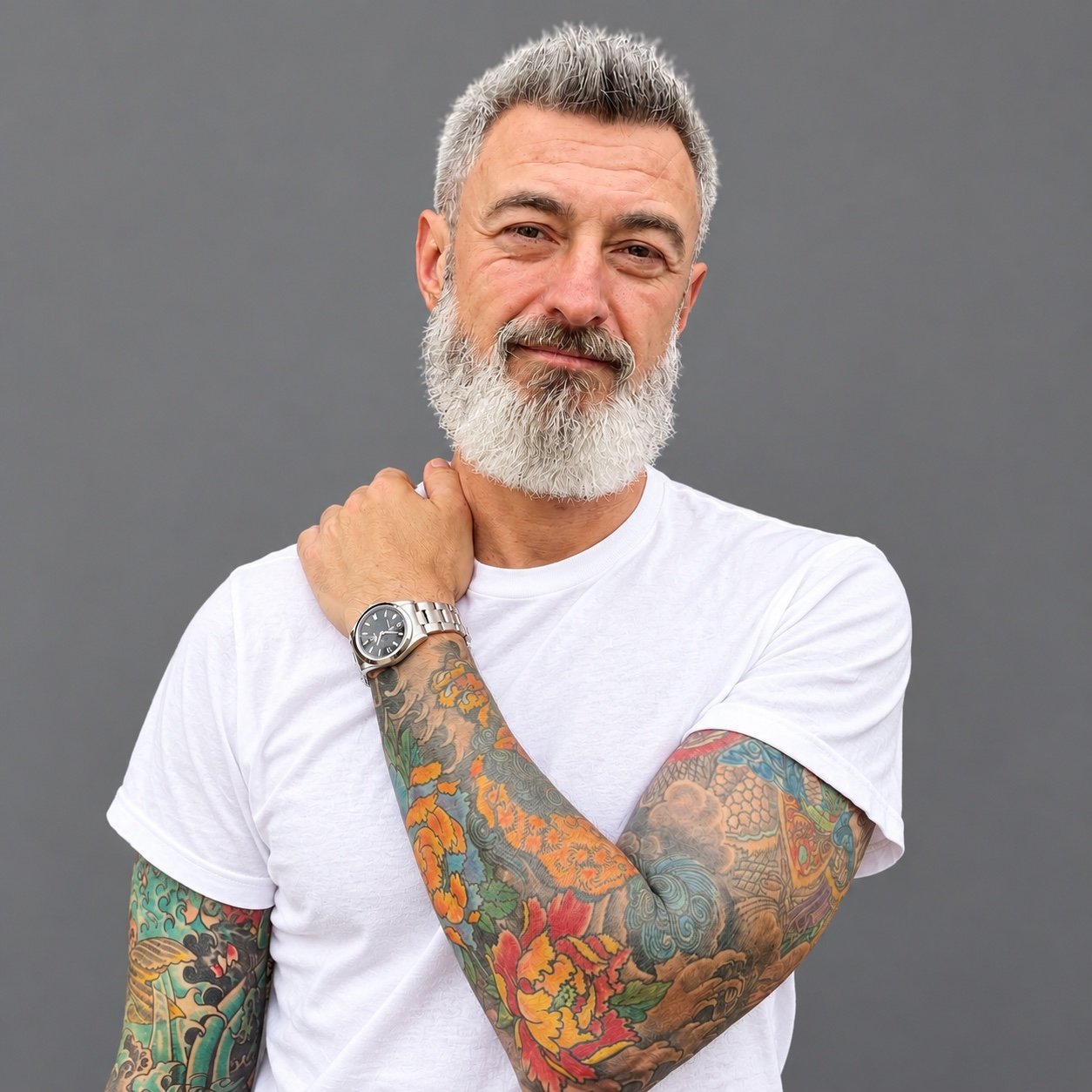 Men’s short haircut by Andrii Gerashchenko